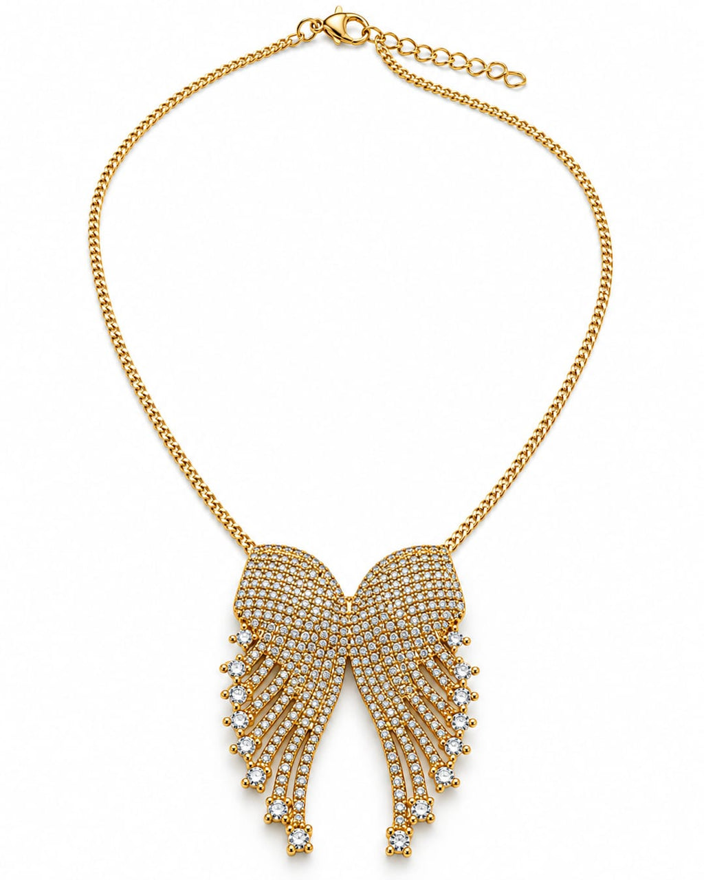 Collar alas · Ángulo