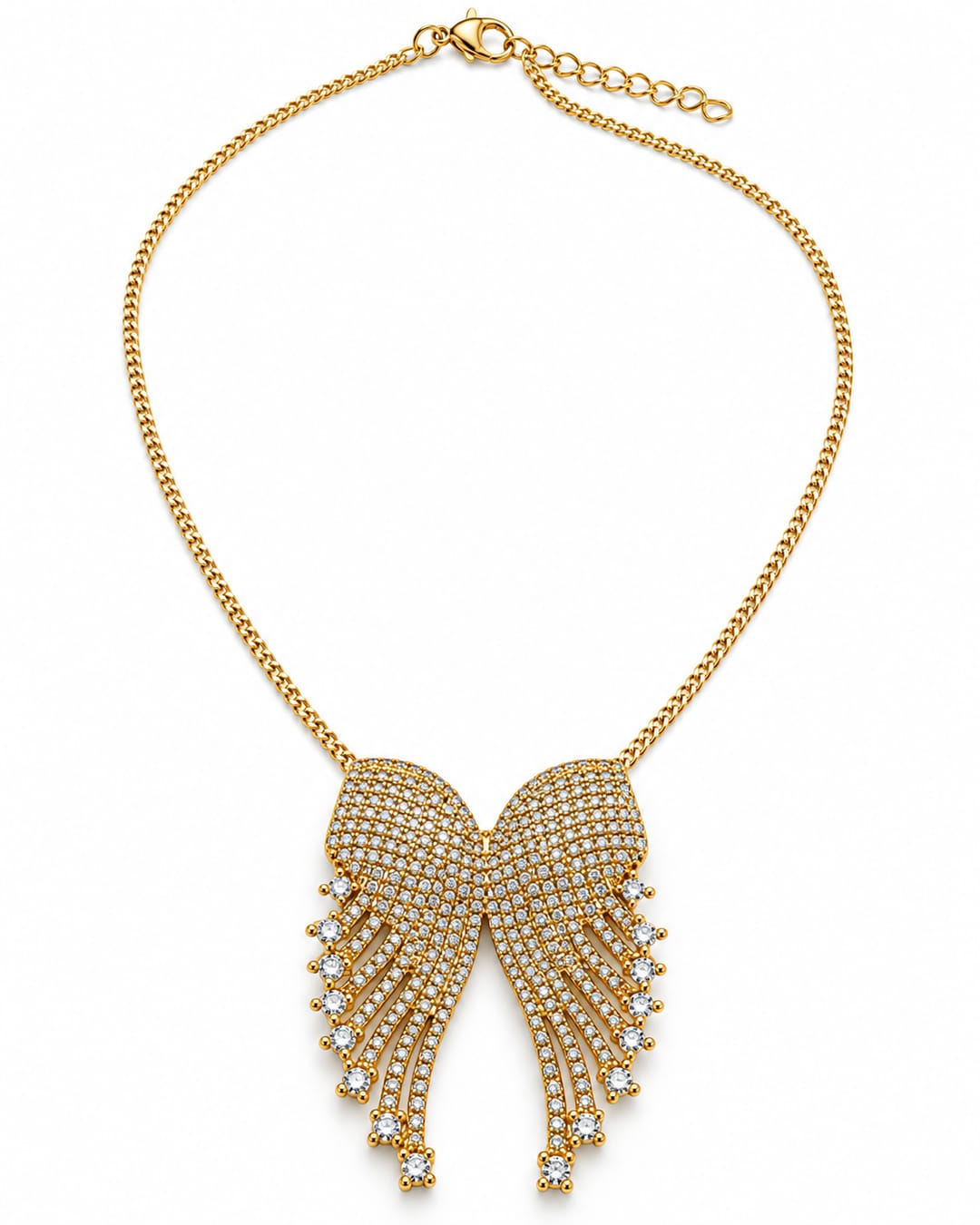Collar alas · Ángulo