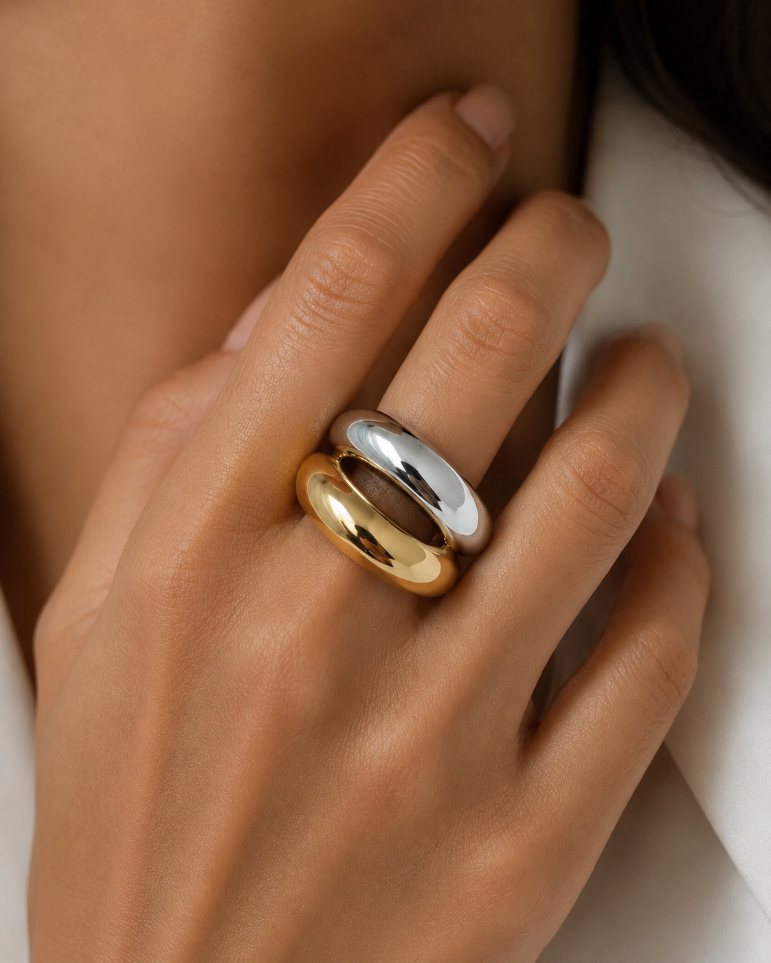ANILLO BICOLOR