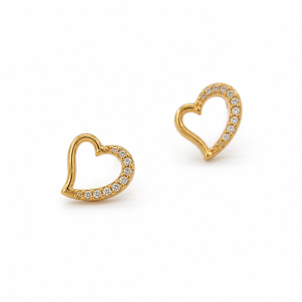 ARETE CORAZÓN DORADO