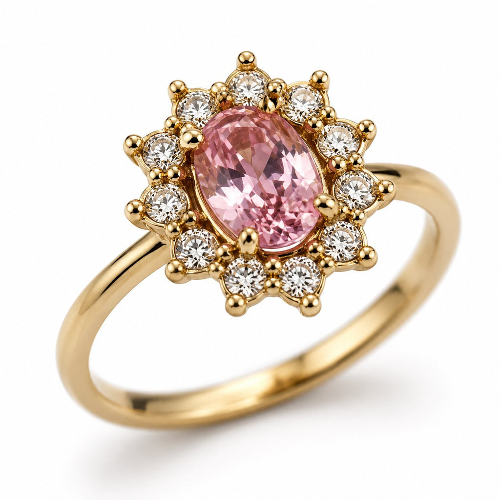 ANILLO DESTELLO ROSA
