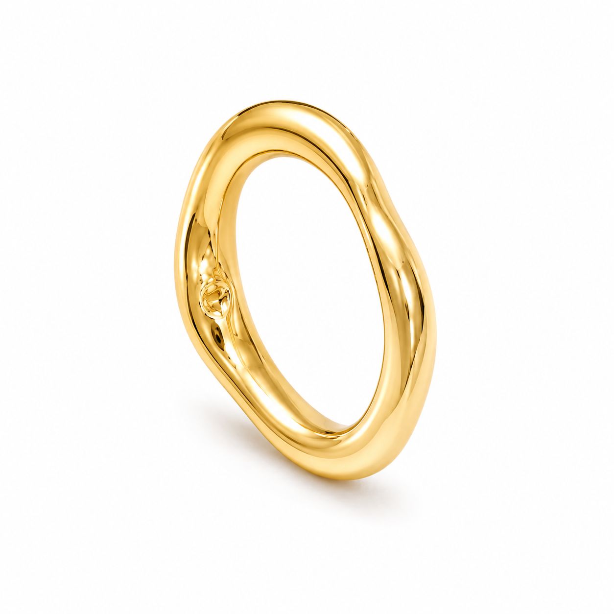 ANILLO CHUNNKY DORADO
