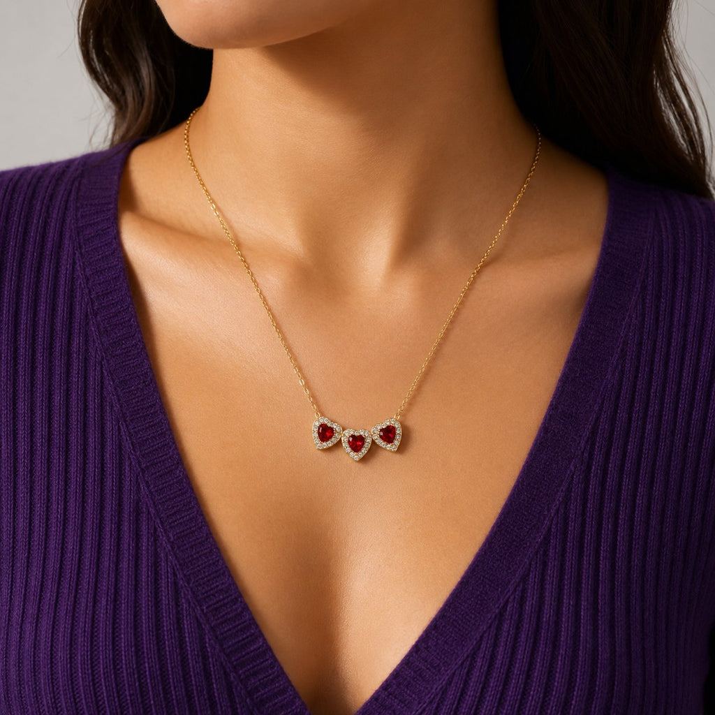 COLLAR CORAZONES