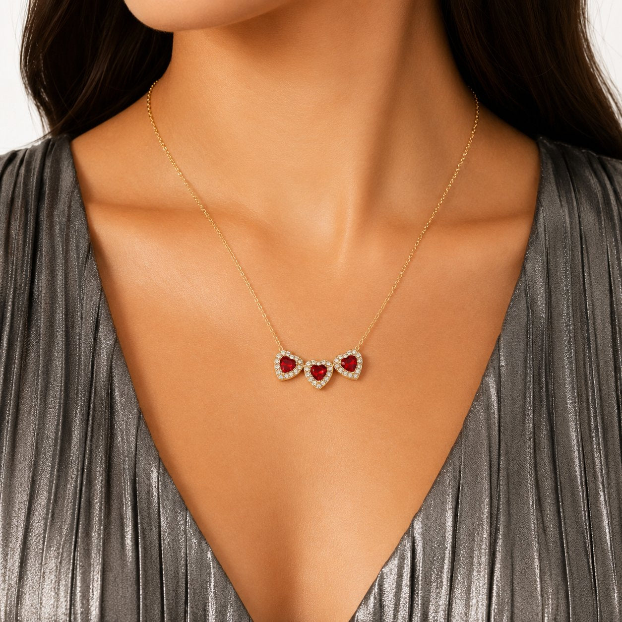 COLLAR CORAZONES