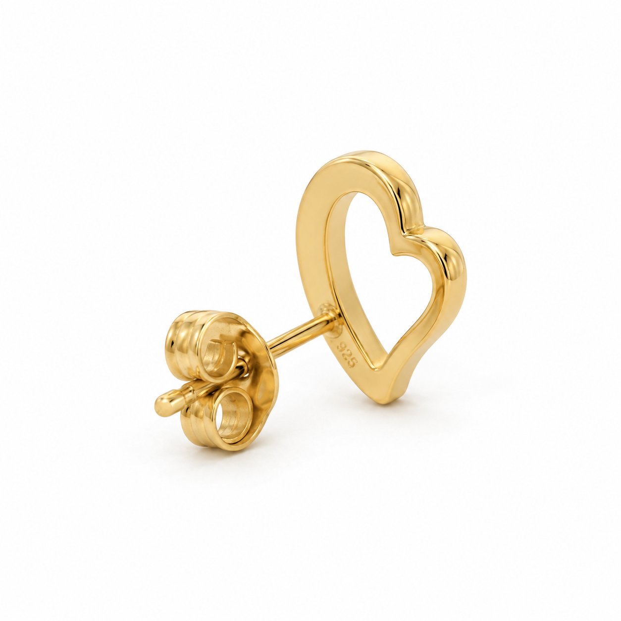 ARETE CORAZÓN DORADO