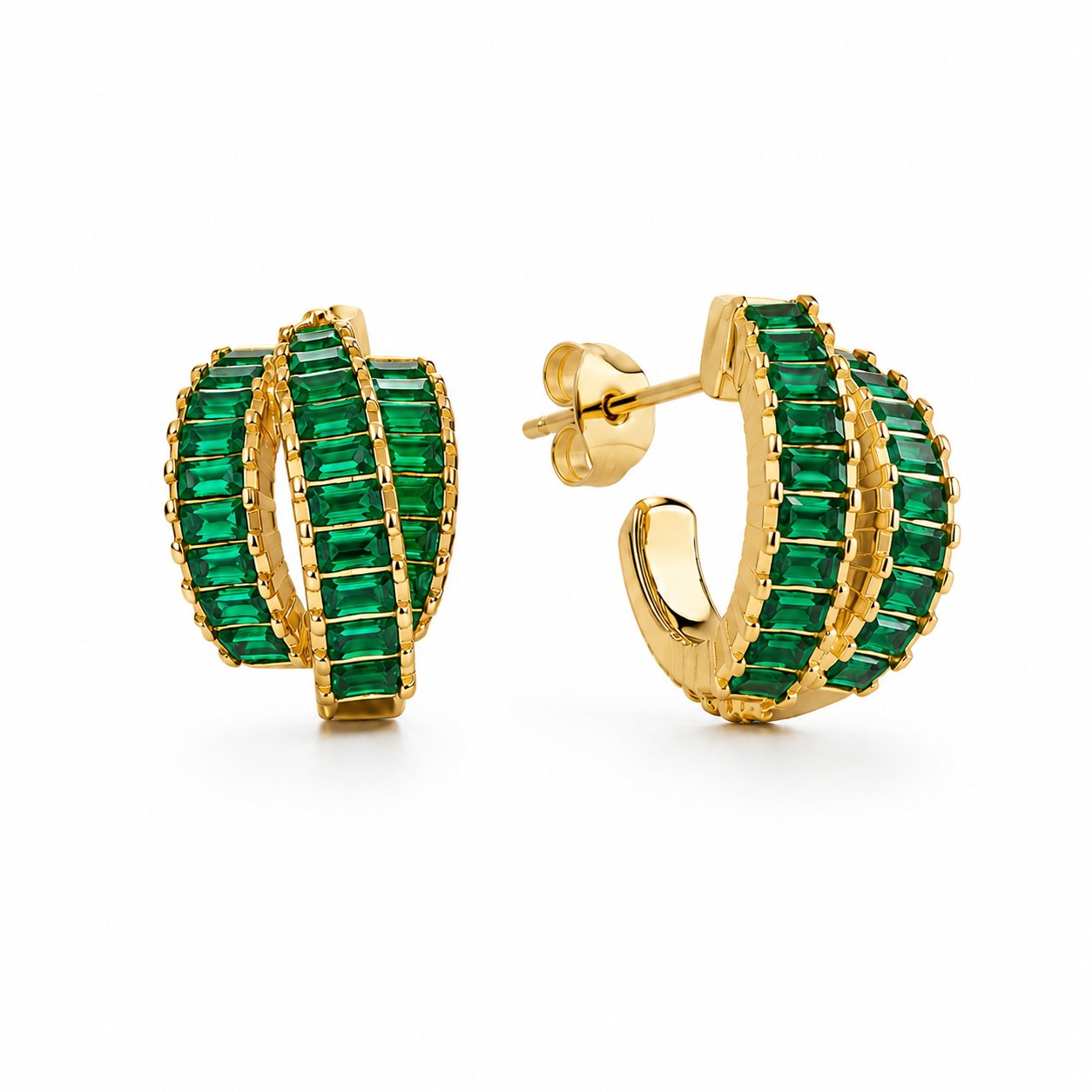 ARETE BAGUETTE VERDE