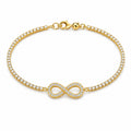 PULSERA INFINITO DORADA